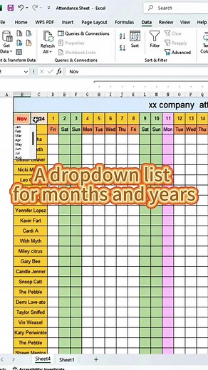 Step-by-Step Guide to Creating a Dropdown List for Months and Years in Excel