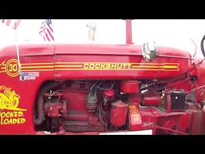 10 Vintage Old Tractors & One Running To View