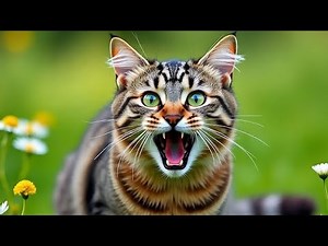 Real Angry Cat Sound | Cats React Instantly