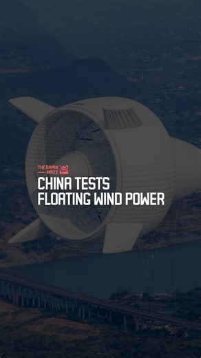 China Tests Floating Wind Power - China's S2000 airborne wind power platform, lifted by helium and equipped with 12 turbines, successfully generated electricity at 6,560 feet, marking a breakthrough in harnessing high-altitude winds for renewable energy. | The Brain Maze