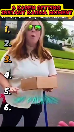 5 KAREN GETTING INSTANT KARMA Moment #karens #instantkarma #police
