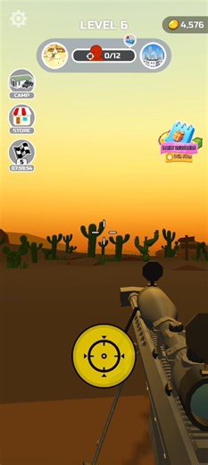 Camo sniper Game/Level-6#gaming #shortfeed #games #youtubeshorts #dog rescue Game.