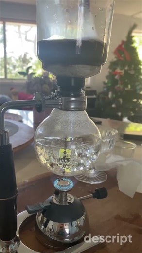 making Coffee with Coffee Syphon:) #food #cafe