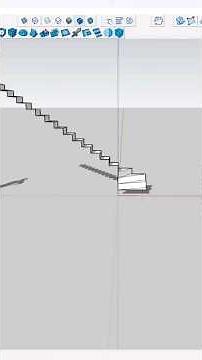 comment construire un escalier facilement avec sketchup