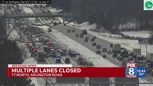 I-77 accident involving multiple cars