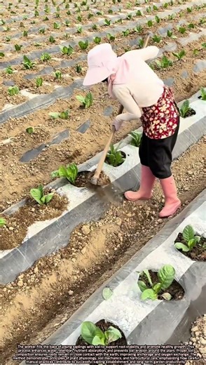 Scientific Methods for Proper Soil Filling to Support Healthy Sapling Growth