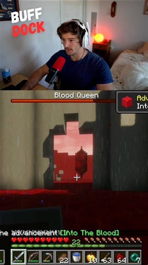 The Blood Queen Boss #minecraft #gaming #mods #100dayschallenge