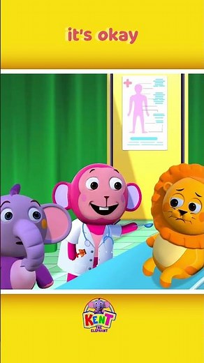 Doctor Check up Song #shorts #nurseryrhymes #kidssong #abcd #babysongs #kenttheelephant