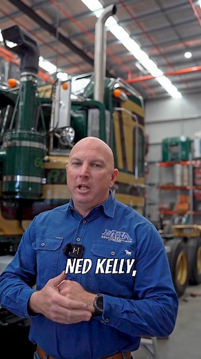 First drive in the Ned Kelly project. | Heavy Haulage Assets