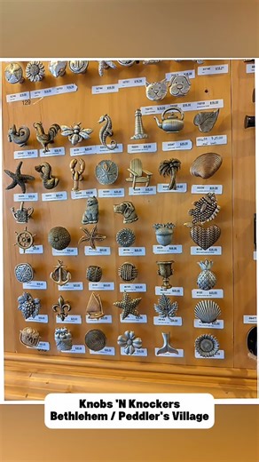 Knobs 'N Knockers on Instagram: "Stop in and find that special something for your home or the perfect gift. Browse unique knobs, pulls, and door knockers you can see and feel in person at our two showrooms in Downtown Bethlehem and Peddler’s Village. Shop now: https://knobsnknockers.com/ #knobsnknockers #downtownbethlehem #peddlersvillage"