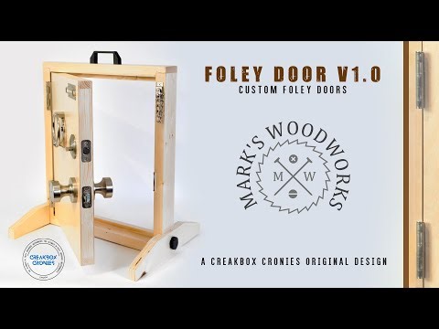 Custom Foley Door Examples