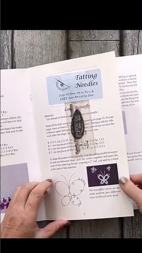 Dive Into Needle Tatting: A Beginner's Perfect Start #needletatting #tatting
