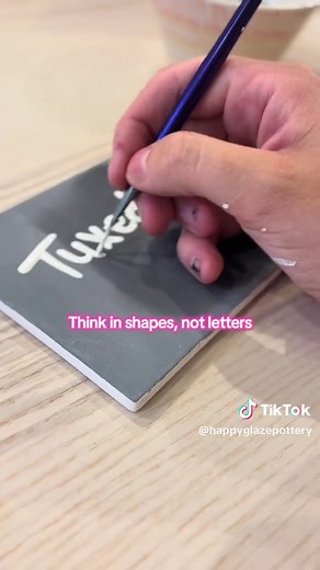 Essential Brush Lettering Techniques for Pottery Painting