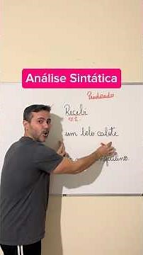 Syntactic analysis exercises #portuguese #grammar #syntax #portuguesetips #civilserviceexam
