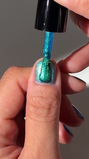 Blue Period is coming to @polishpickup this weekend! This was inspired by Picasso’s blue monochrome paintings, which have a bold melancholic nature to them. It’s super shifty and easily one of my favorite recent creations. I hope you all love it! 💙 Beautiful swatches by @quaintandpolished (and we’ll be posting more swatches all week!) #pahlish #pahlishblueperiod | Pahlish