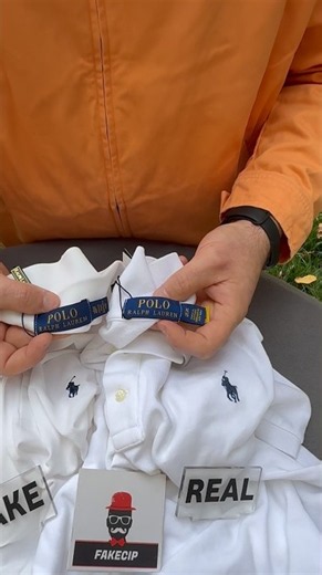 How to spot fake Polo Ralph Lauren T shirt