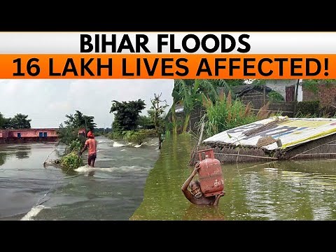 LIVE : Bihar On High Flood Alert As Ganga and Kosi Rivers Overflow | 16 Lakh Affected | News9
