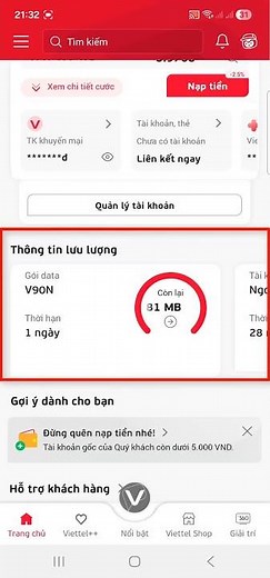 How to check your data on My Viettel #myviettel #data #5g