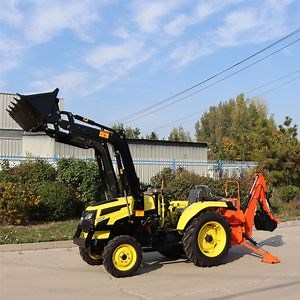 [Hot Item] Tractor 50HP with China Best Selling Cheap Backhoe Loader for Mini Tractor