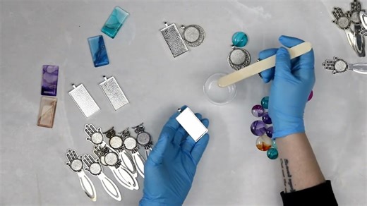 How to Make Jewelry With Your Acrylic Skins and Pour Art