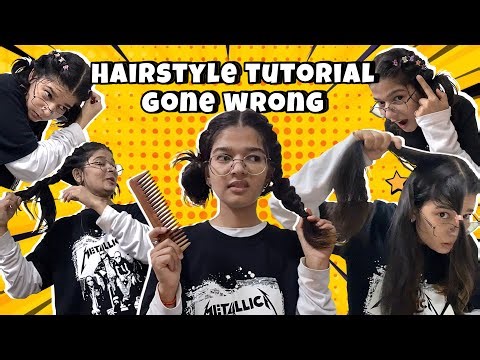 I did my Hairstyle Tutorial (failed) 🤣😭