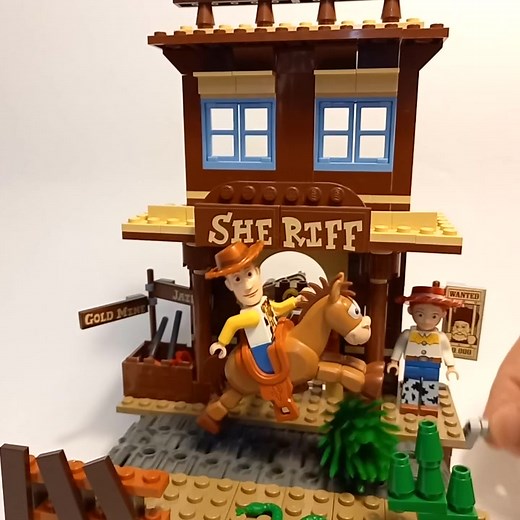 Toy Story MOC. Creative build from Steve Guinness #toystory #lego #reels