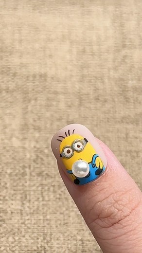Too Cute to Resist! Minion Nail Art Tutorial 💛 ACOS Soft Gel Nail Tips in the video: bit.ly/3VDWRsC ACOS Gel Colour Series in the video: bit.ly/46VAxi8 ACOS Liner Art Gel in the video: bit.ly/4bYd29u #nailsart #nailtutorial #acos #nailstyle #nails #nailglue #pressonnails #easynails #nailpolish | ACOS Easy Nails