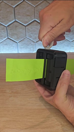Custom 3D Printed Business Card Embosser | Personalized Design