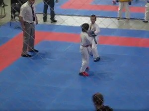 Egy bronzérmes kumite a VK-n