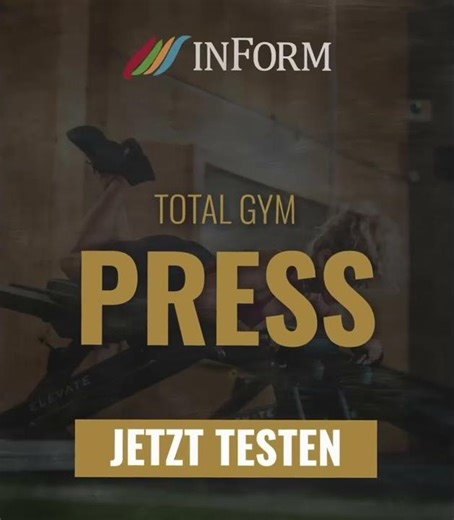 Fantastic video showcasing the Total Gym Press Trainer 🔥💪