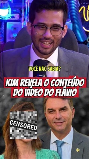 KIM REVELA CONTEÚDO DO VÍDEO DE FLÁVIO COM VORCARO!