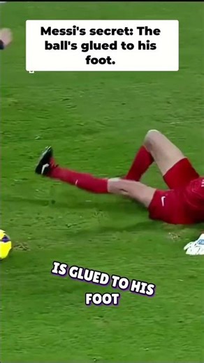 Why Messi’s Dribbling Looks Easy 🐐