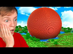 EXPLODING the ENTIRE WORLD with TNT! (Minecraft Mods)