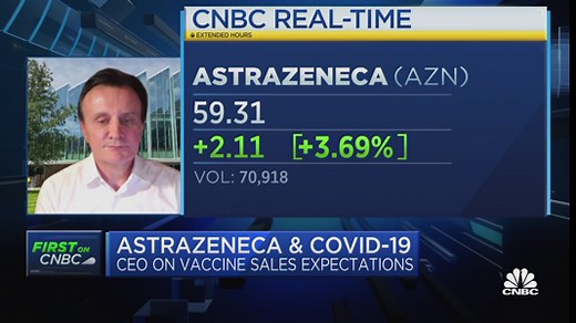 AstraZeneca CEO Pascal Soriot: We are in discussion with the U.S. government for additional antibody drug supplies