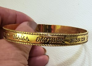 Vintage Avon "mother" Cuff Bracelet - Etsy