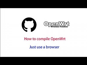 How to compile OpenWrt just use a web browser