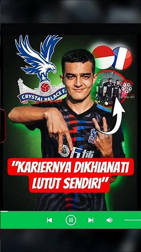 HONED HIS SKILLS AT CRYSTAL PALACE FOR A YEAR! THIS INDONESIAN-FRENCH PLAYER RETIRED EARLY