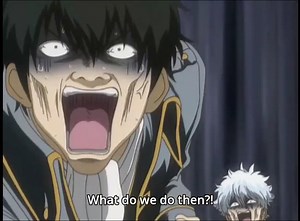 Gintama vs Hijikata using 100% of there brain power [Gintama]