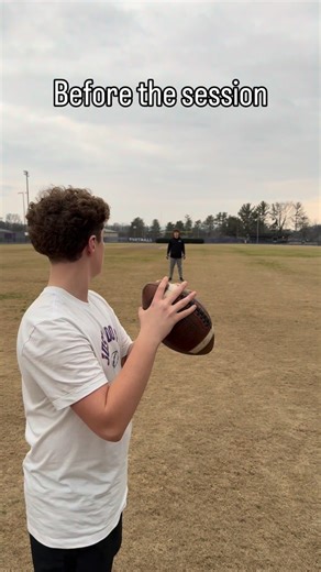 Chase The Win QB 🏆 on Instagram: "Lot of work to do as always. But we will build his throwing motion just like everything else. By isolating and fixing separate parts within the motion we will create a throwing motion that is smooth and powerful! #chattanooga #qbtraining #quarterback #quarterbacktraining #qbdrills"