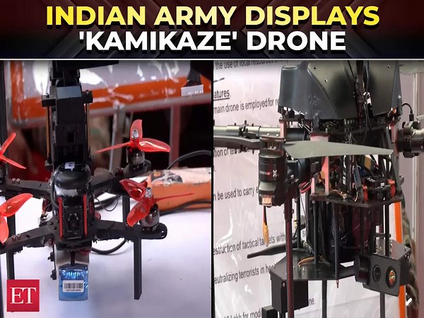 Indian Army showcases advanced 'Kamikaze' drone at IIT Jammu Expo