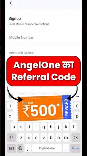Angel One Referral Code | angel one app referral code | angel one me referral code kaise dale