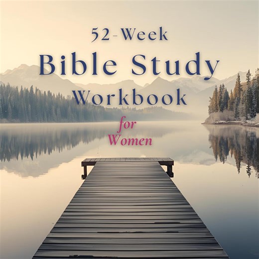 52-week Bible Study Workbook for Women: Faith in Action Paperback - Etsy