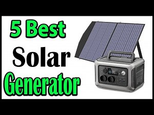 TOP 5 Best Portable Solar Generator Review 2025