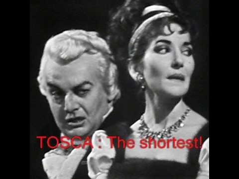 Tosca - Maria Callas - Great aria and breathtaking scenes