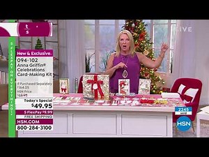 HSN | Merry Craftsmas - Anna Griffin Elegant Paper Crafting 07.12.2022 - 12 AM