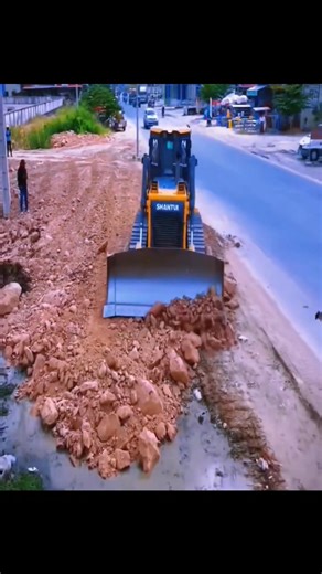 #fblifestyle Filling the stinking ditch and repairing the road | Jcb Vlogs