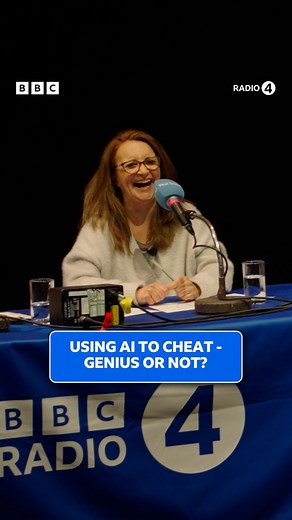 BBC Radio 4 on Instagram: "Should we reward the ingenuity of using AI to cheat? Lucy Porter joined Andy Zaltzman to weigh in on the ethics of AI. The News Quiz | Listen on BBC Sounds"