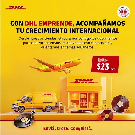 DHL te acompaña en tu crecimiento internacional