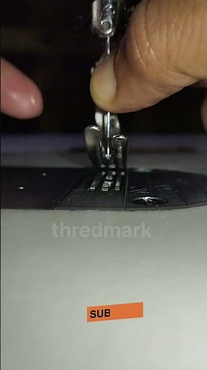 How to Replace a Sewing Machine Needle Correctly | Sewing Tips #Shorts