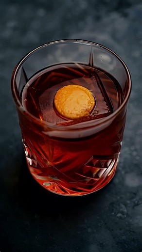 Truffle Coffee Negroni, recipe in description 🍸 #bar #mixology #bartender #cocktail #behindbars